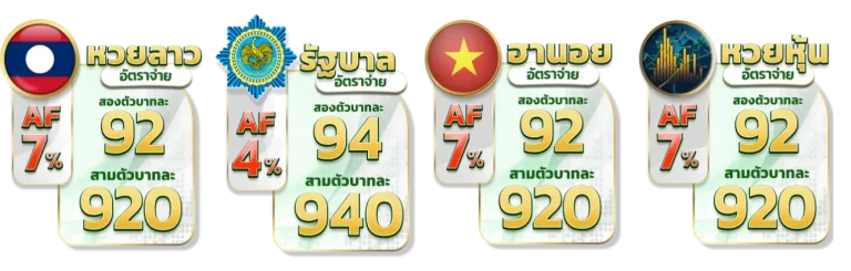 อัตราการจ่าย หวยลาว หลวง พระ บาง วันนี้